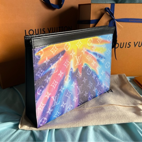 SUNSET MONOGRAM POCHETTE VOYAGE MM M45941 - Picture 7 of 13